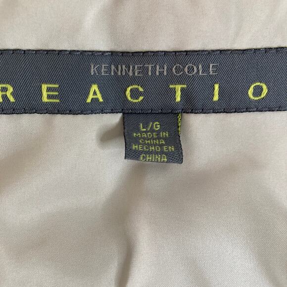 Kenneth Cole Reaction Jacket Womens Large Quilted Down Feather Off White - Picture 5 of 14